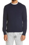 Brunello Cucinelli Cashmere Sweater In Navy