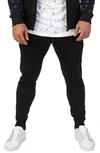 Maceoo Doit Stretch Cotton Joggers In Black