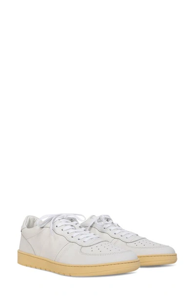 Collegium Pillar Destroyer Low Top Sneaker In Bianco/ Vintage