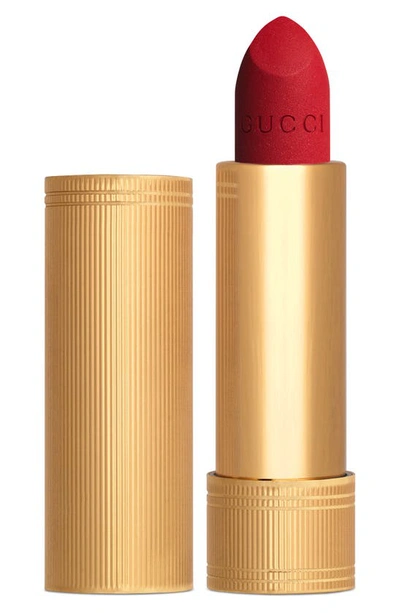 Gucci Velvet Matte Lipstick 25* Goldie Red 0.12 oz/ 3.5 G