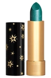 Gucci Rouge À Lèvres Gothique Metallic Lipstick In 709 Princess Olga Green