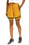 Nike Dri-fit Swoosh Fly Basketball Shorts In Chutny/ Flgold