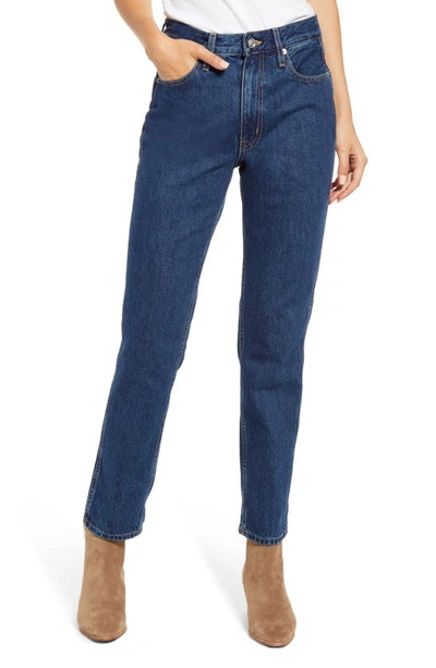 Slvrlake Virginia High Waist Slim Straight Leg Jeans In Claremont