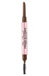 Too Faced Pomade In A Pencil Eyebrow Shaper & Filler Dark Brown 0.006 oz/ 0.17 G