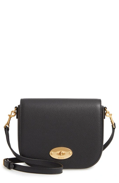 Mulberry Small Darley Leather Crossbody Bag In Black