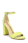 Sam Edelman Yaro Ankle Strap Sandal In Kiwi