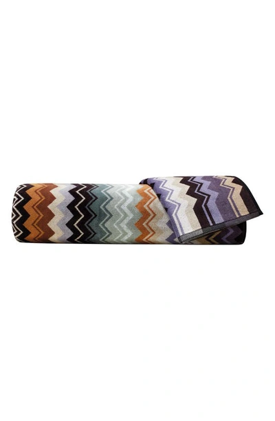 Missoni Giacomo Bath Towel In Purple Multi