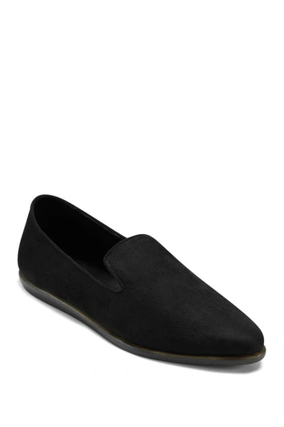 Aerosoles Women's Vienitu Flat Loafer Women's Shoes In Black Fabric