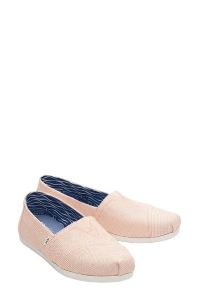 Toms Alpargata Slip-on In Pink/ Pink