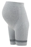 Cache Coeur Maternity/nursing Sport Shorts In Grey