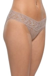 Hanky Panky Signature Lace Vikini In Taupe