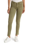 Ag Prima Ankle Skinny Jeans In Sulfur Harvest Olive