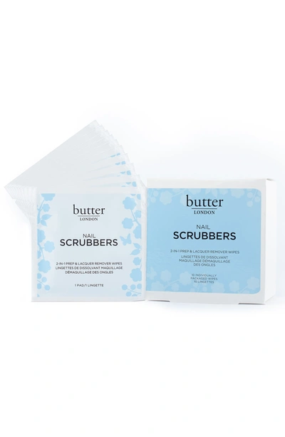 Butter London Scrubbers 2-in-1 Prep & Remover Wipes