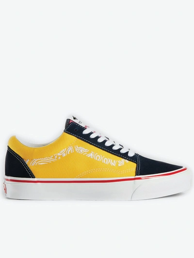 Vans Blue & Yellow Bedwin & The Heartbreakers Edition Og Old Skool Lx Sneakers