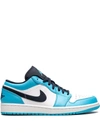 Jordan Air  1 Low Unc Sneakers In White