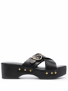 Ancient Greek Sandals Black Marilisa Clog Sandals In Black