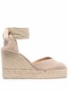 CASTAÃ±ER CHIARA 110MM WEDGE ESPADRILLES