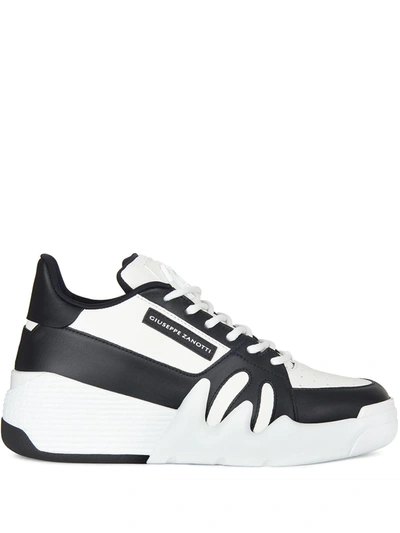 Giuseppe Zanotti Talon Low-top Sneakers In White