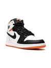 Jordan Air  1 Retro High Og "electro Orange" Sneakers In White