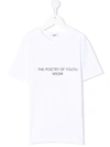 Msgm Logo Short-sleeve Top In 白色
