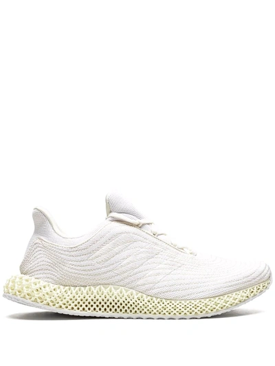 Adidas Originals X Parley Ultra 4d "cream White" Sneakers In 白色