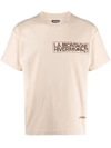 JACQUEMUS LE T-SHIRT MONTAGNE COTTON TOP