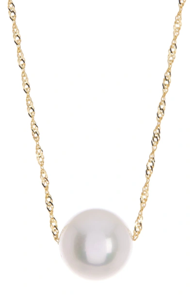 Effy 14k Yellow Gold Freshwater Pearl Necklace In White