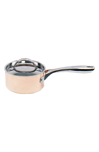 Berghoff International 8" Covered Saucepan Copper