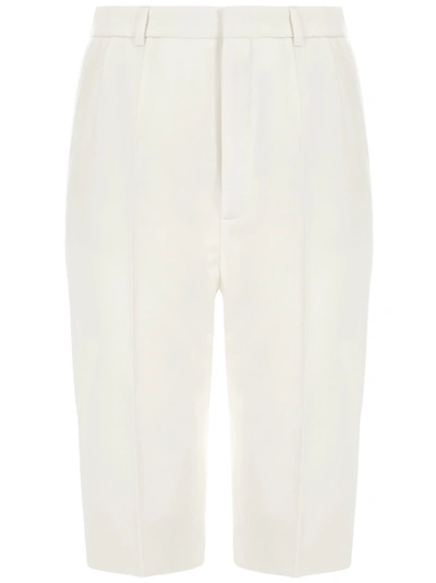 Saint Laurent Shorts In White