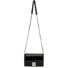 GIVENCHY BLACK PATENT SMALL 4G CHAIN BAG