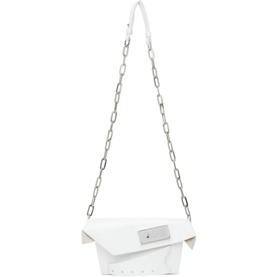 Maison Margiela White Small Snatched Shoulder Bag