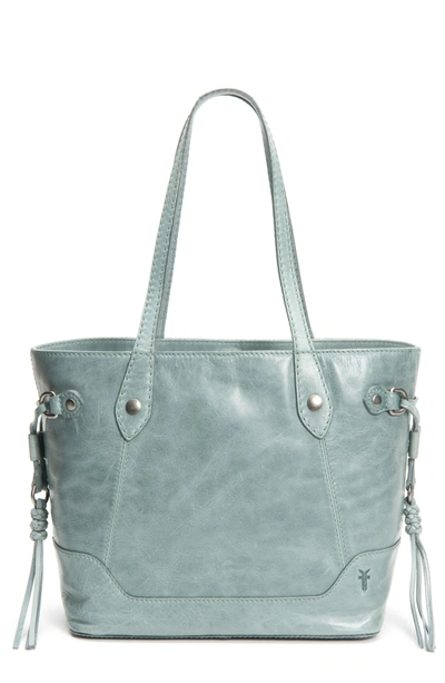 Frye Melissa Carryall Leather Tote In Sky