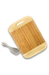 Berghoff International 2-piece Board & Cheese Knife Set In Brown
