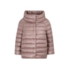 Herno Sofia Quilted Down Jacket In Pink &amp; Purple
