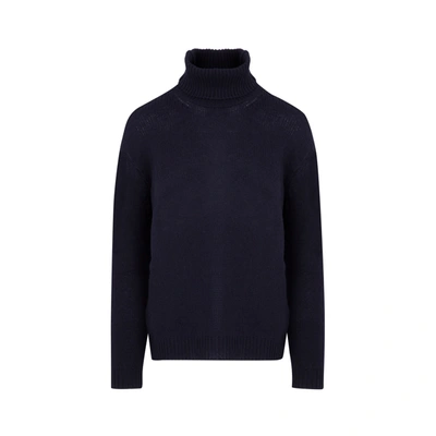 Valentino Corded Lace-paneled Wool And Cashmere-blend Turtleneck Sweater In Black