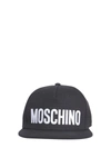 MOSCHINO MOSCHINO LOGO EMBROIDERED BASEBALL CAP