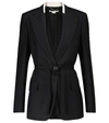 STELLA MCCARTNEY BELTED WOOL-BLEND BLAZER,P00581165