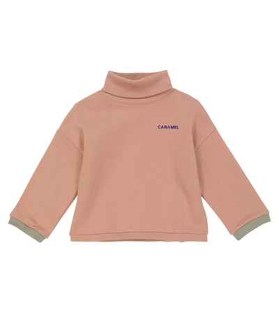 Caramel Kids' Drube Cotton-blend Sweatshirt In Pink