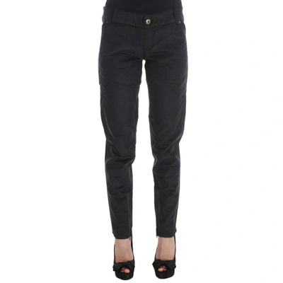 Ermanno Scervino Women  Cotton Blend Regular Fit Pants In Black