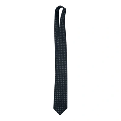Pre-owned Ferragamo Tie In Black