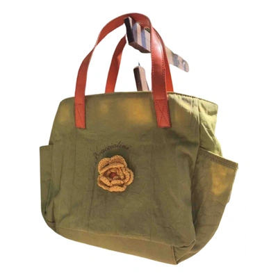 Pre-owned Braccialini Handbag In Green
