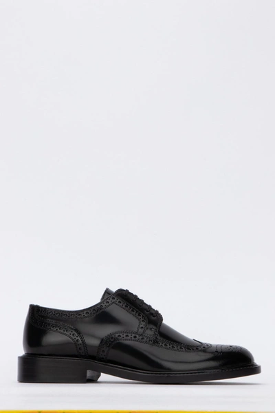 Saint Laurent Army Derby Shoes In Black