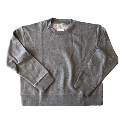 Pre-owned Munthe Grey Cotton Knitwear
