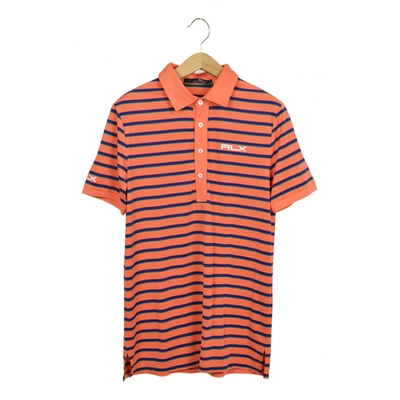 Pre-owned Ralph Lauren Polo Shirt In Orange