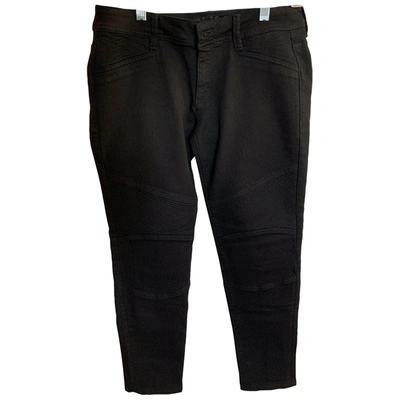 Pre-owned Dl1961 Slim Jeans In Black