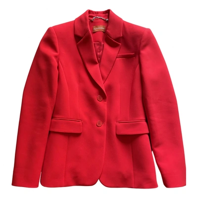 Pre-owned Altuzarra Red Polyester Jacket