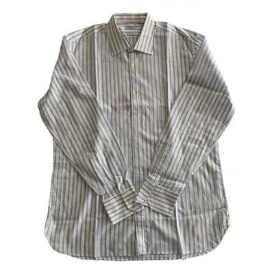 Pre-owned Piombo Shirt In White