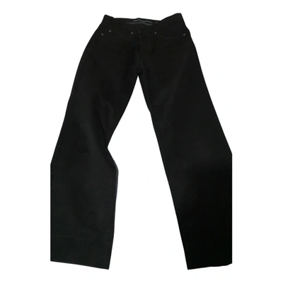Pre-owned Nautica Trousers In Black