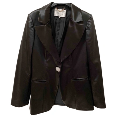 Pre-owned Anna Molinari Black Synthetic Jacket