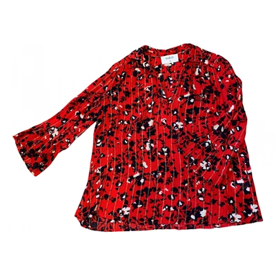Pre-owned Ba&sh Red Viscose Top